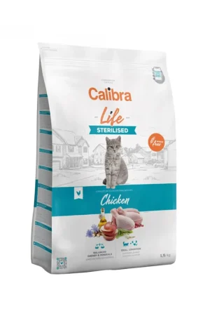 Actieprijs Calibra Cat Life Sterilised - Kip