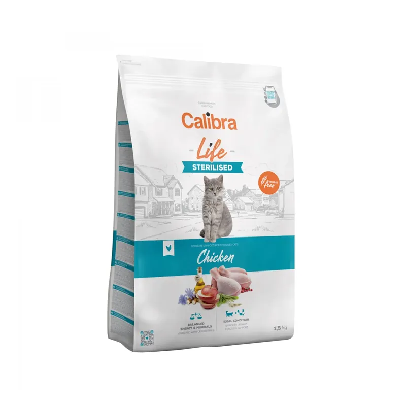 Actieprijs Calibra Cat Life Sterilised - Kip