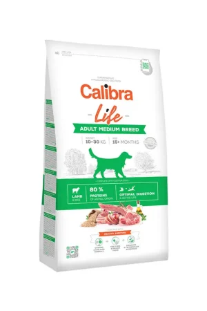 Direct Beschikbaar Calibra Dog Life Adult Medium Breed - Lam