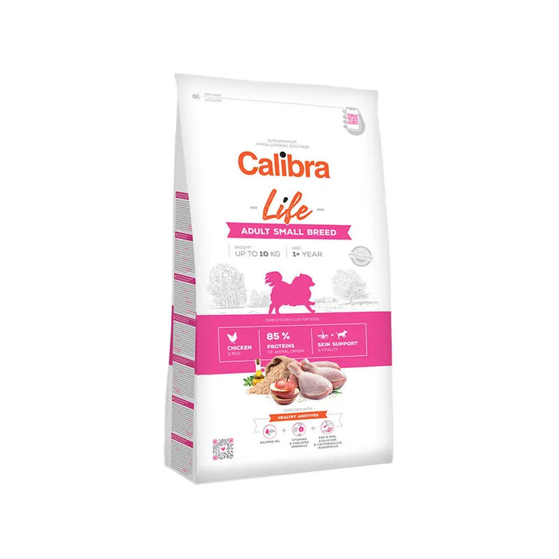 Calibra Dog Life Adult Small Breed - Kip Direct Beschikbaar