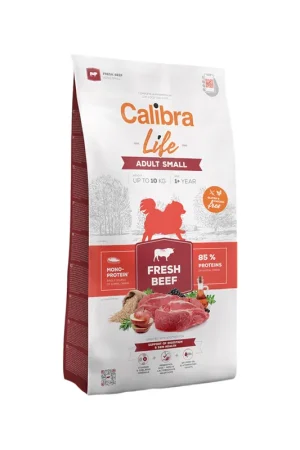 Actieprijs Calibra Dog Life Adult Small Breed - Rund
