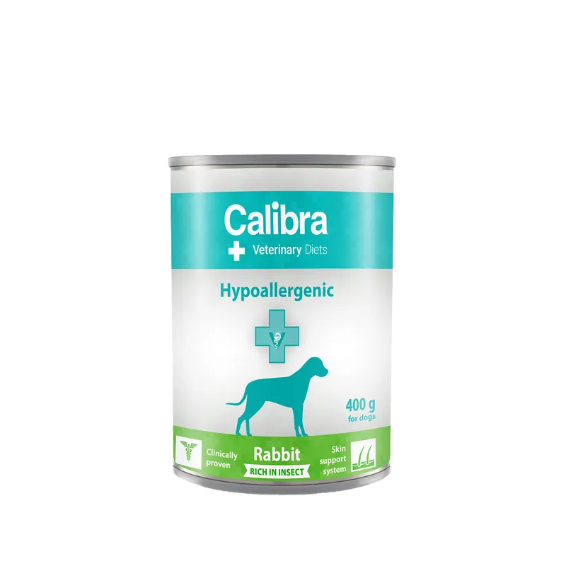 Calibra Dog Veterinary Diets - Hypoallergenic Konijn & Insect - Natvoer Lage Prijs