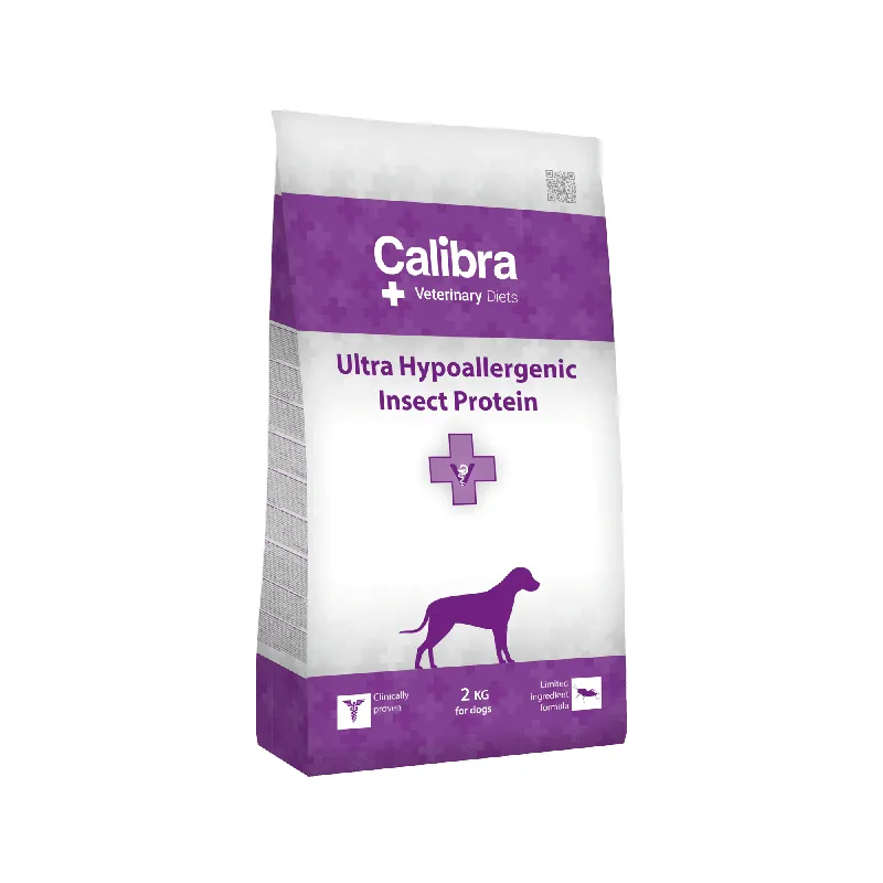 Calibra Dog Veterinary Diets - Ultra Hypoallergenic Insect Protein Bestel Nu