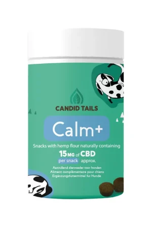 Veilige Betaling Candid Tails Calm+ Snacks met CBD