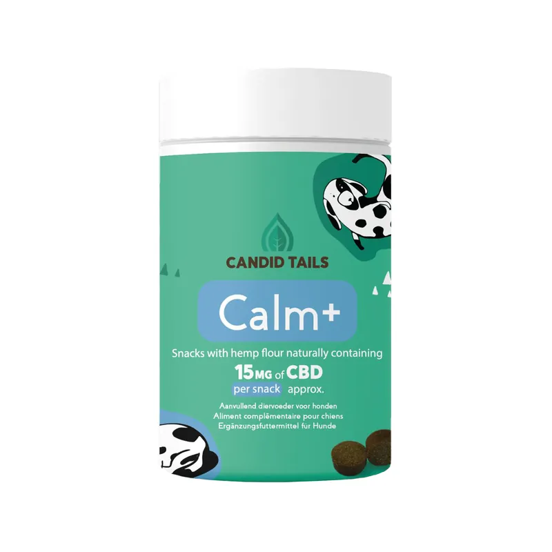 Veilige Betaling Candid Tails Calm+ Snacks met CBD