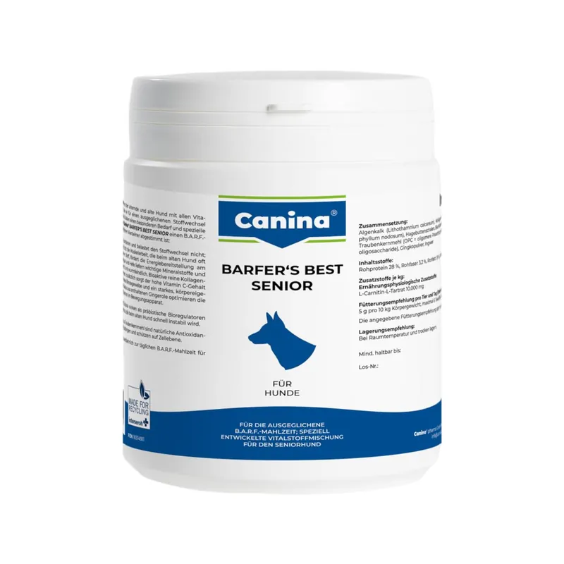 Gratis Retour Canina Barfer‘s Best Senior