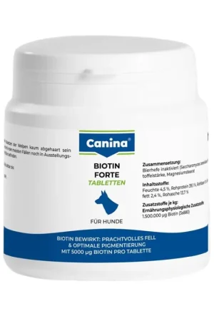 Betrouwbaar Canina Biotine Forte Tabletten