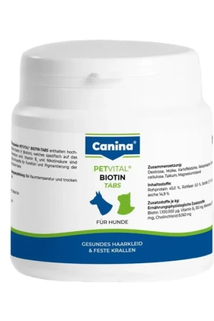 Canina Petvital Biotin Tabs Gratis Retour