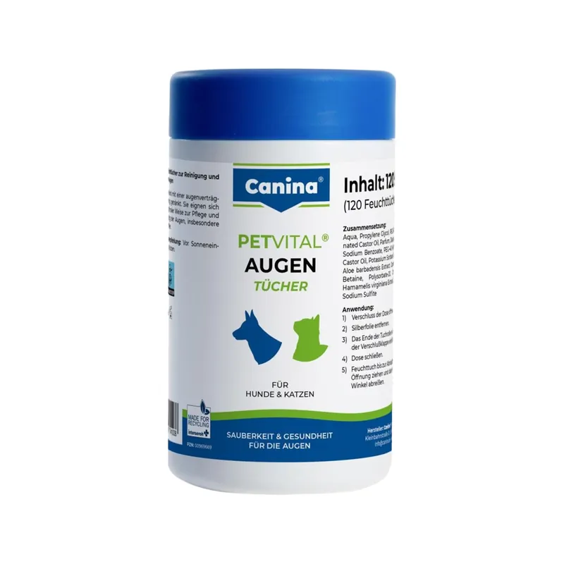 Alleen Vandaag Canina Petvital Oogdoekjes