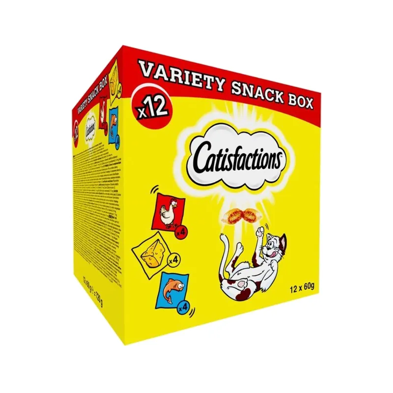 Tijdelijk Beschikbaar Catisfactions Kattensnoepjes - Mega Box