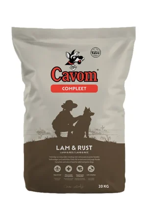 Cavom Compleet Lam & Rijst Hondenvoer Bestel Nu