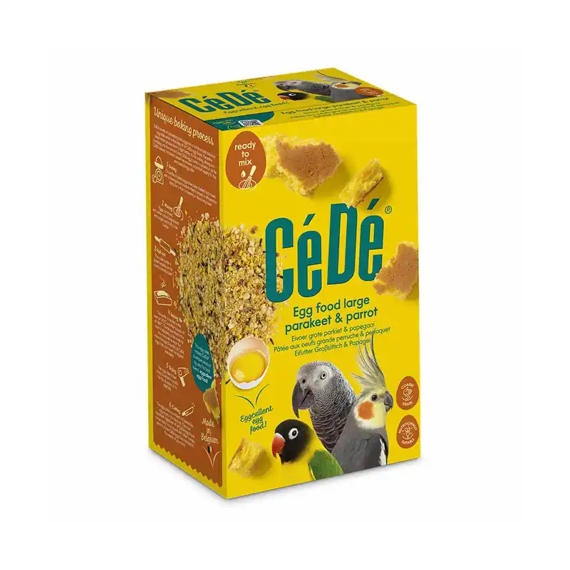 CéDé Eivoer Grote Parkiet & Papegaai Op = Op