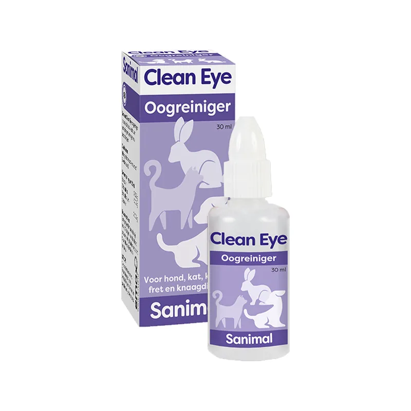 Sanimal Clean Eye Oogreiniger Express Levering
