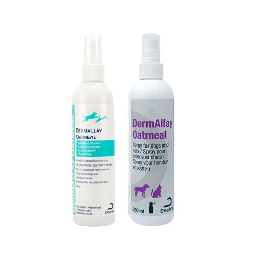 Weekendaanbieding DermAllay Oatmeal shampoo en spray conditioner