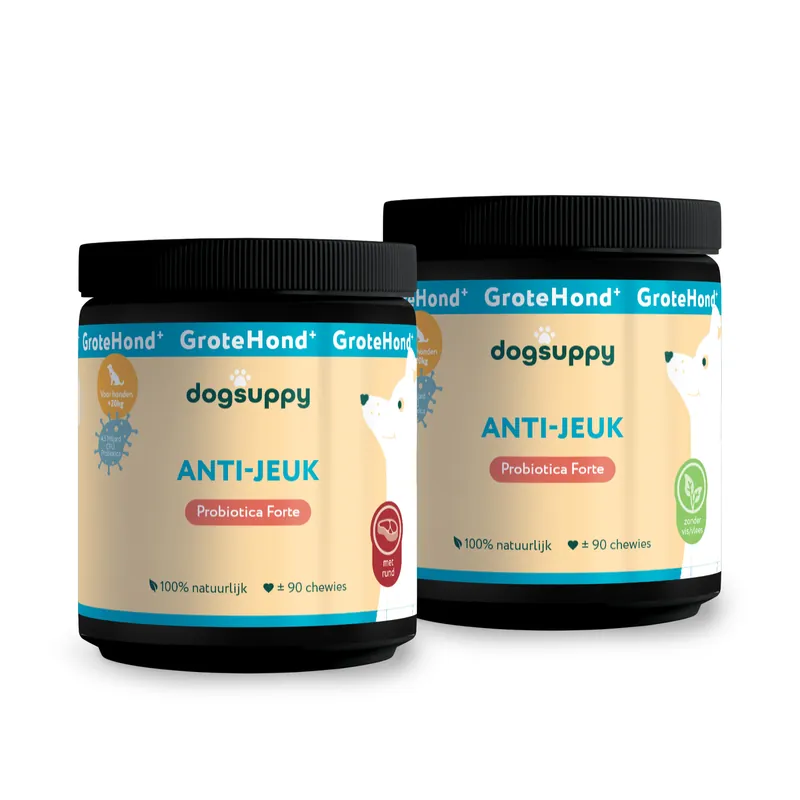 Weekendaanbieding DogSuppy Probiotica Forte Anti-Jeuk Grote Hond