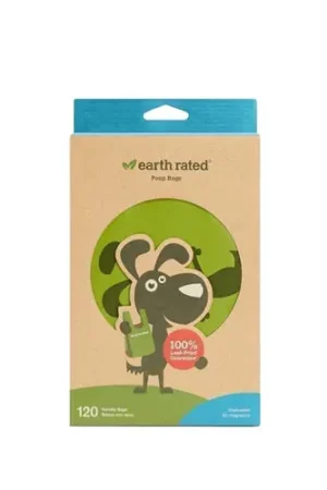 Betrouwbaar Earth Rated PoopBags met Handvatten - Geurloos