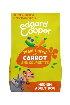 Beste Prijs Edgard & Cooper Adult Plant Based Hondenvoer - Wortel & Courgette