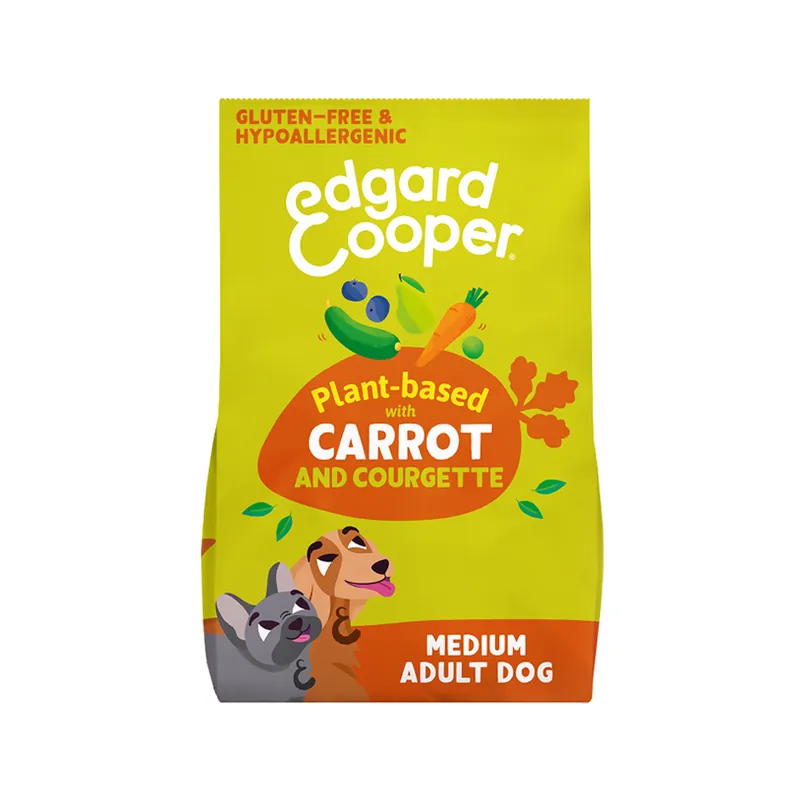 Beste Prijs Edgard & Cooper Adult Plant Based Hondenvoer - Wortel & Courgette