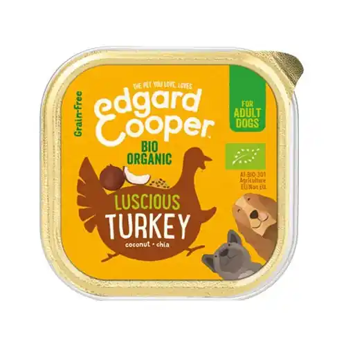 Edgard & Cooper Biologisch Adult - Kalkoen - Kuipje Merkproduct