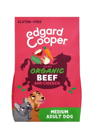 Betaalbaar Edgard & Cooper Biologisch Adult - Rund & Kip