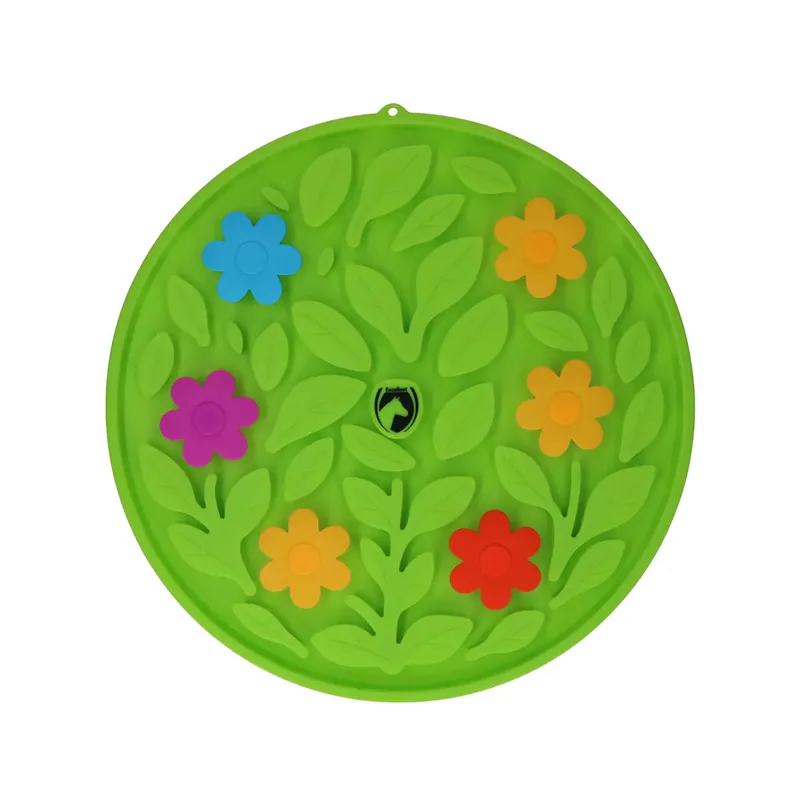 Premium Excellent Horse Snuffle Mat Flower Power