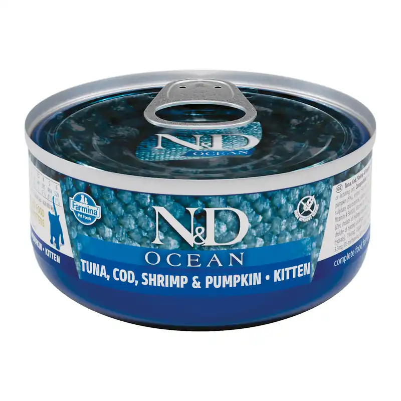 Beperkte Voorraad Farmina N&D Ocean Kitten - Natvoer