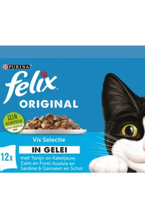 Alleen Vandaag Felix Original Vis Selectie in Gelei