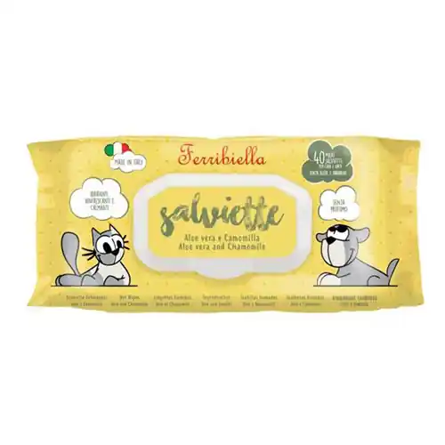 Ferribiella Wet Wipes Aloe Vera & Chamomile Superprijs