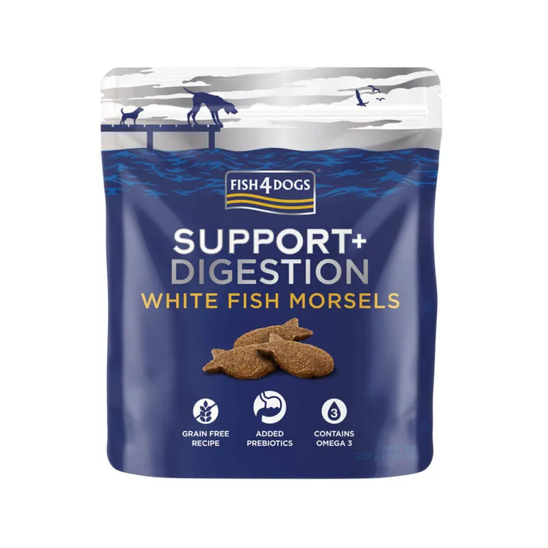 Voordeelprijs Fish4Dogs Digestion White Fish Morsels