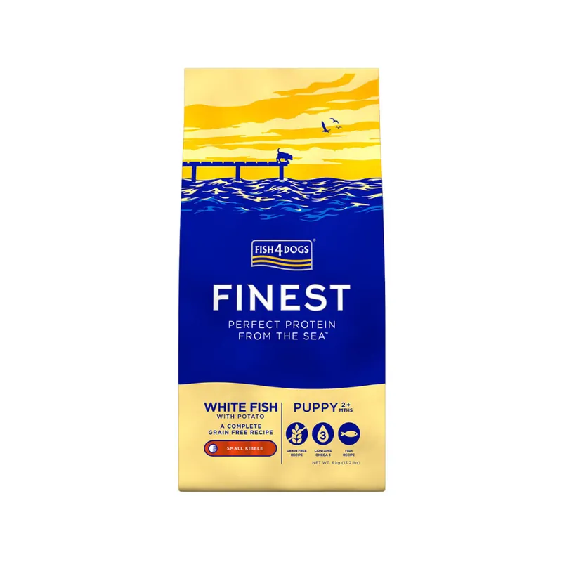 Fish4Dogs Finest Puppy Complete - Witvis Kleine Brok Direct Beschikbaar