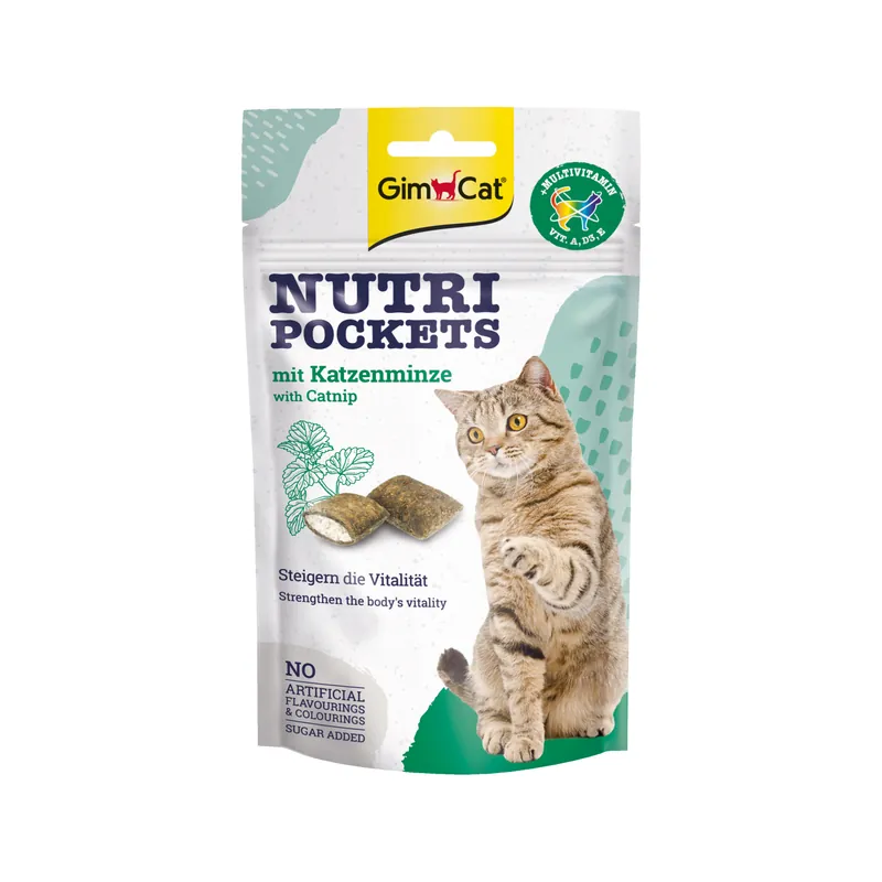 Betrouwbaar GimCat Nutri Pockets with Catnip and Multi-Vitamin