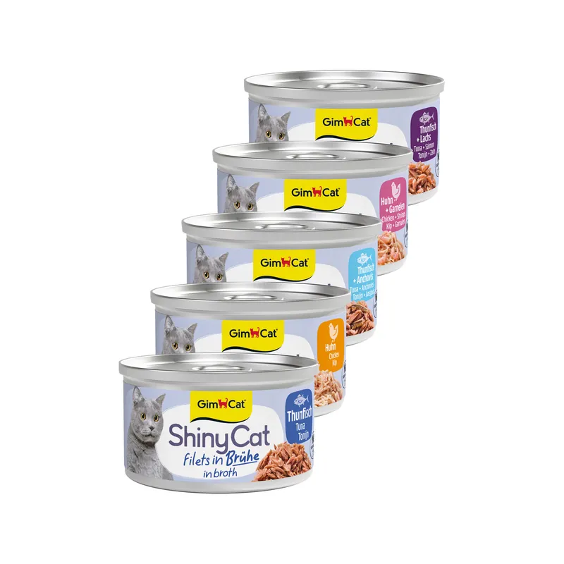 Alleen Vandaag GimCat ShinyCat Filets in Broth
