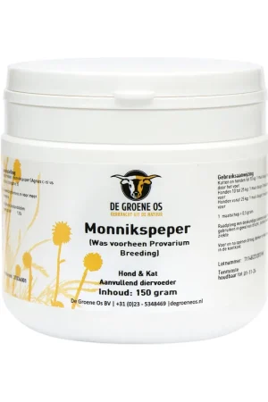 Weekendaanbieding Groene Os Monnikspeper - Hond/kat