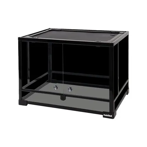 Beperkt Aanbod HabiStat Glazen Terrarium Zwart