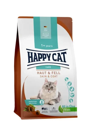 Betrouwbaar Happy Cat Care Huid & vacht Kattenvoer