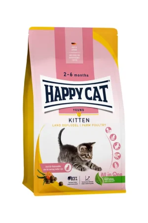 Betaalbaar Happy Cat Kittenvoer - Gevogelte