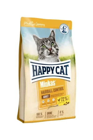 Beperkte Voorraad Happy Cat Minkas Adult Hairball Control Gevogelte