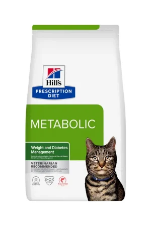 Beste Prijs Hill‘s Metabolic Weight & Diabetes Management - Prescription Diet - Feline - Zalm