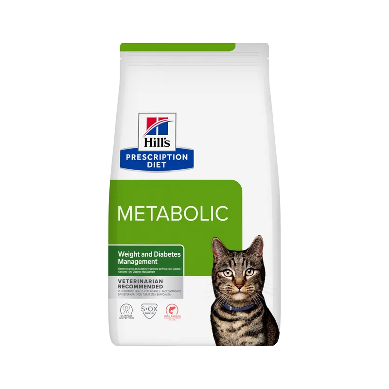 Beste Prijs Hill‘s Metabolic Weight & Diabetes Management - Prescription Diet - Feline - Zalm