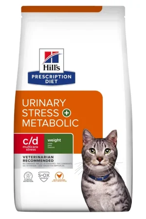 Beperkte Voorraad Hill‘s Prescription Diet - Feline - c/d Urinary Stress + Metabolic
