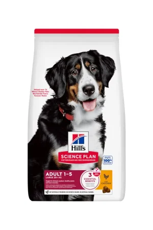 Bestel Nu Hill‘s Science Plan - Large Breed - Adult - Kip