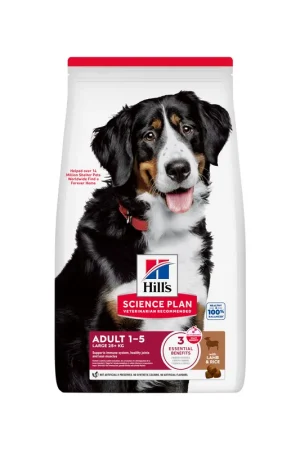 Beperkt Aanbod Hill‘s Science Plan Large Breed - Adult - Lam & Rijst