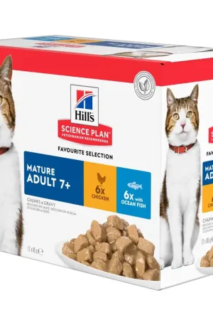 Betrouwbaar Hill‘s Science Plan - Feline Mature Adult - Chicken - Maaltijdzakje