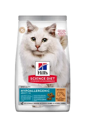 Hill‘s Science Plan Hypoallergenic Adult Kattenvoer - Ei & Insect Rechtstreeks Van De Fabrikant