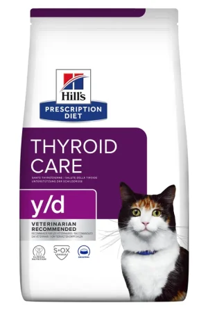 Hill‘s y/d Thyroid Care - Prescription Diet - Feline Hoge Kwaliteit