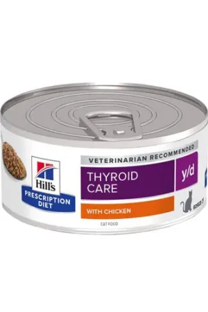 Dagaanbieding Hill‘s y/d Thyroid Care - Prescription Diet - Feline - Blik