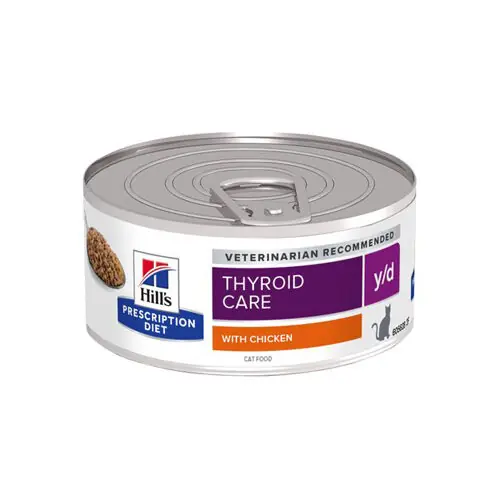 Dagaanbieding Hill‘s y/d Thyroid Care - Prescription Diet - Feline - Blik