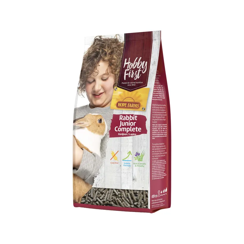 Alleen Vandaag Hobby First HopeFarms Rabbit Junior Complete