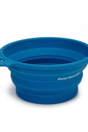 Beeztees Inklapbare Voer- en Drinkbak Blauw Ø 17 cm Direct Verzonden