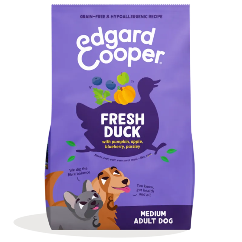 Edgard & Cooper Hondenvoer Adult Eend M 2,5 kg Beperkt Aanbod